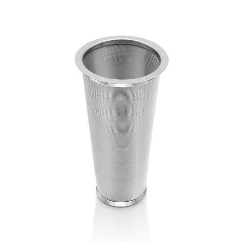 YMMIND 1 Quart Stainless Steel Cold Brew Coffee Filter for Wide Mouth Mason Jars