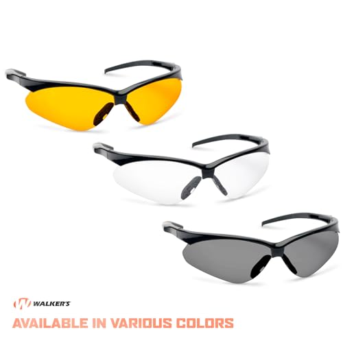 Crosshair Sport Shooting Glasses - Clear Impact-Resistant Lenses
