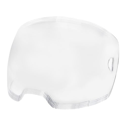 5Pack 0700000802 Clear Front Cover Lens,Replaceable ESAB Sentinel A50 Lens,3.94" x 2.36" Viewing Lens,Clear Polycarbonate Outer Lid Lens,Compatible with ESAB Sentinel A50 Welding Helmet 0700000800.