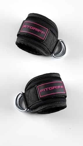 Ankle Straps V3 for Cable Machine - Comfortable Leg Exercise Equipment