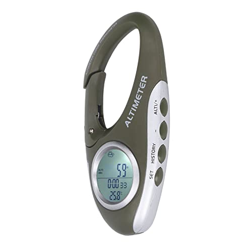 Digital Altimeter Barometer with Backlight Display - Outdoor Tool