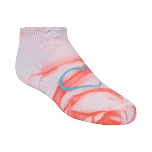 Low Cut Socks for Girls - 6 Pack, Size 5-6.5, Multi Color