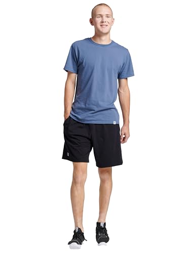 Men's Dri-Power Short Sleeve Tee - Moisture Wicking, UPF 30+ - Medium / Vintage Blue