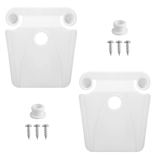 High Strength Cooler Latch Replacement Kit - White 2 Pack