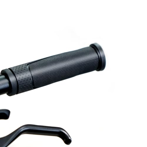 Ergonomic Rubber Bicycle Handlebar Grips - Shock Absorbing MTB - Black