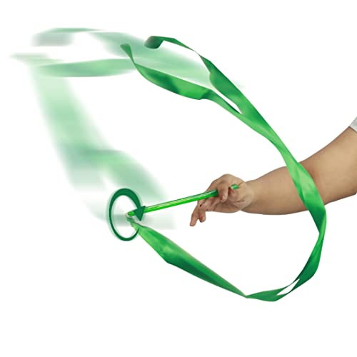 GSi 12-Pack Kids Ribbon Wands & Rings for Creative Movement & Dance