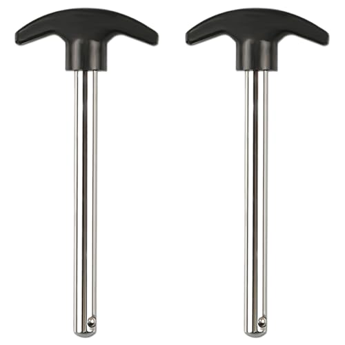 Heavy Duty 3/8 Inch Weight Stack Pins - 2 Pack for Gym Equipment