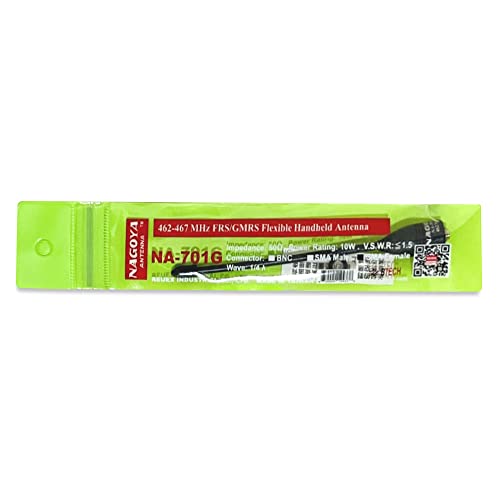 BTECH NA-701G GMRS Antenna 5.5-inch Whip SMA-Female for Nagoya & BaoFeng Radios
