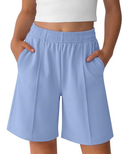 Girls Bermuda Shorts with Pockets - Casual Summer Style