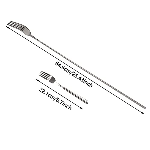 Extendable Telescopic Fork - 8.7 to 25.4 Inch - 1 Pc