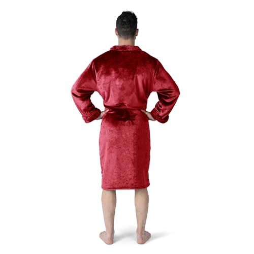 Silk Touch Bathrobe - Officially Licensed NCAA Ohio State Buckeyes - Large-X-Large