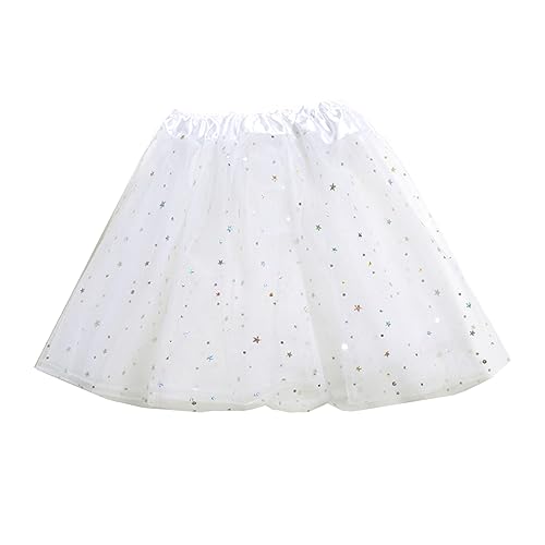 Little Girls Sequin Tutu Skirt - Princess Ballet Dress, Medium