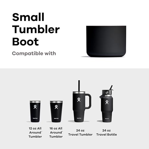 Hydro Flask Small Surf Tumbler Boot - Fits Up to 28 Oz Tumblers, Protective Silicone Cover