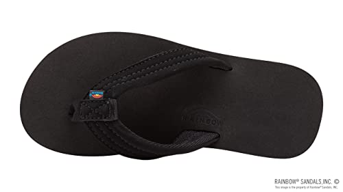 Kids' Rainbow Sandals Grombow's Soft Top Rubber Sandals - Black / 4-5 Little Kid