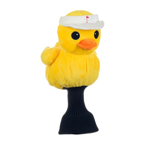Daphne's Headcovers Rubber Duck Driver Headcover – Fun Golf Club Protector for Drivers