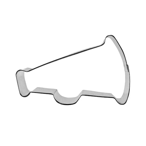3.5 Inch Megaphone Cookie Cutter - Food Grade Steel