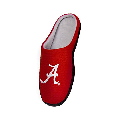Alabama Crimson Tide Memory Foam Slide Slippers - Size 9-10