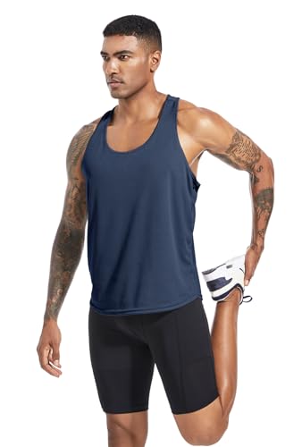 Boyzn Men's 1/3/5 Pack X-Large Tank Tops – Black/Gray/Blue/Army Green 5-Pack