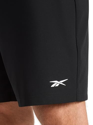Men's 8-Inch Lightweight Polyester Shorts - Small / Black