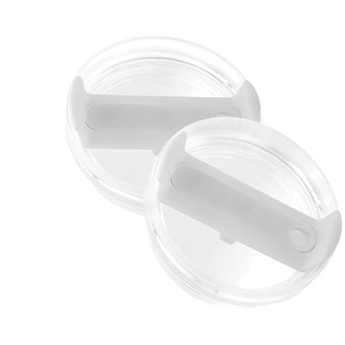 Replacement Tumbler Lid for Stanley 40oz Cup - White, 2 Pack
