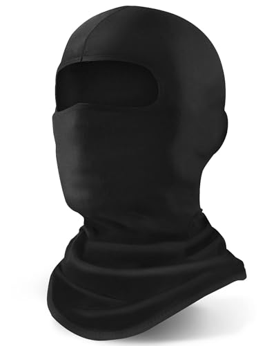 Balaclava Ski Mask for Winter Sports - Black, 1 Pack