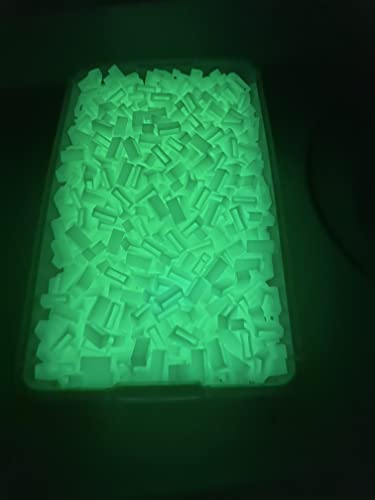 Clear Glow in the Dark Bands - 6 Pack for Magicband+ & Fitbit