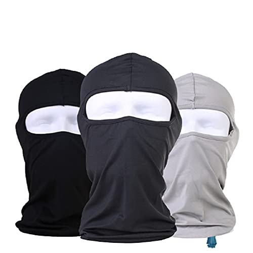 UV Protection Balaclava Neck Gaiter - Breathable Sun Shield Mask - White