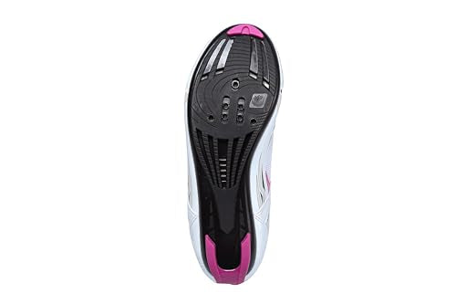 Pink Patavinity Cycling Women Shoes for Bike with Delta-Compatible Cleats - Size 8