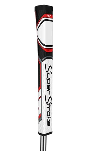SuperStroke Zenergy TLT Off-Axis Golf Putter Grip - Red Pistol 2.0 Right Hand