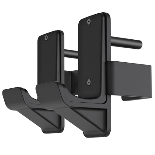 J-Hooks for 2"x2" Power Rack with 1/2" Hole - Steel Hooks, Set of 2