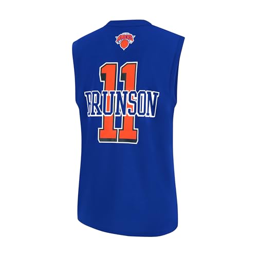 NBA Sleeveless Mesh Tank Top - New York Knicks Jalen Brunson - Medium