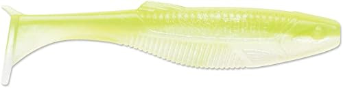 Soft Plastic Swimbait - CrushCity Mayor 3.5" Chartreuse Pearl