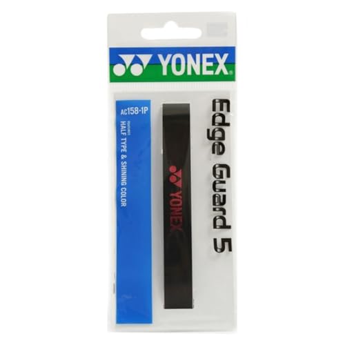 Tennis Edge Guard - Black & Pink - 0.6 x 16.9 Inches
