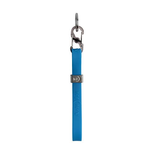 Cinch-A-Lot Stretch Key Strap - Adjustable Silicone - Blue