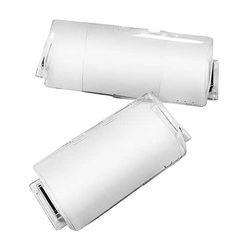 2PCS Transparent, Powerful Magnetic Vent Deflector, Vent Deflectors for Home Floor Adjustable from 9 Inches to 15 Inches in Size, Suitable for Ceiling Vents Floors and Side Walls