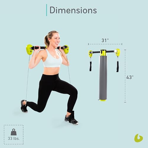 Portable Pilates Bar for Full-Body Strength Training