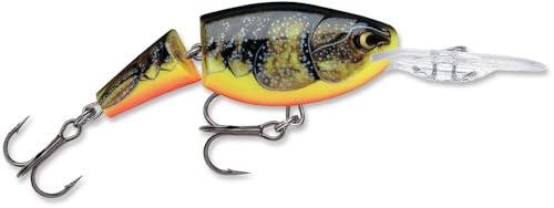 Jointed Shad Rap Crankbait - Fire Crawdad, 2" Length