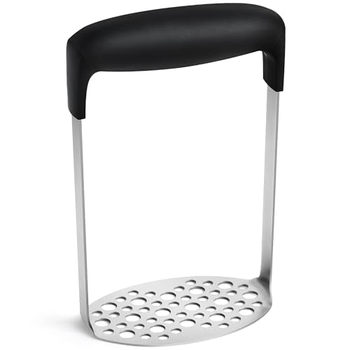 Stainless Steel Potato Masher with Ergonomic Handle