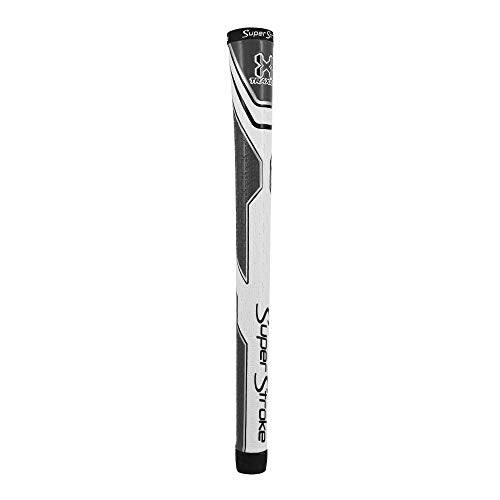 Traxion Tour Golf Club Grip - Standard White/Gray