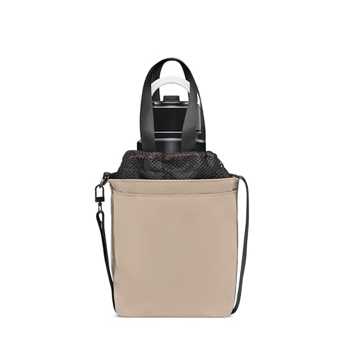 Hydration Sling 4L Water Bottle Holder with Strap & Phone Pocket - Camel Color Block