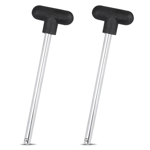 Weight Stack Pin - Durable Chrome-Plated Steel - Black 2