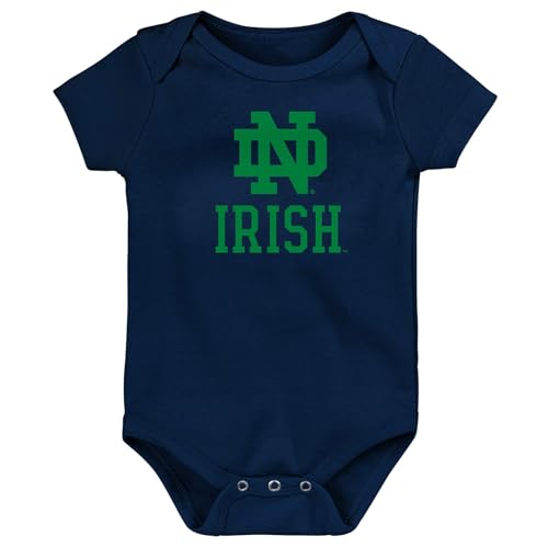 NCAA Licensed Newborn Infants Primary Logo Creeper Bodysuit