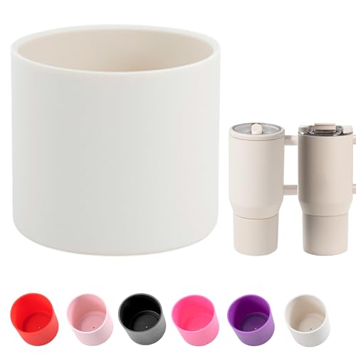 Silicone Sleeve for HydroJug Kid 20 oz Water Bottle - Cream White