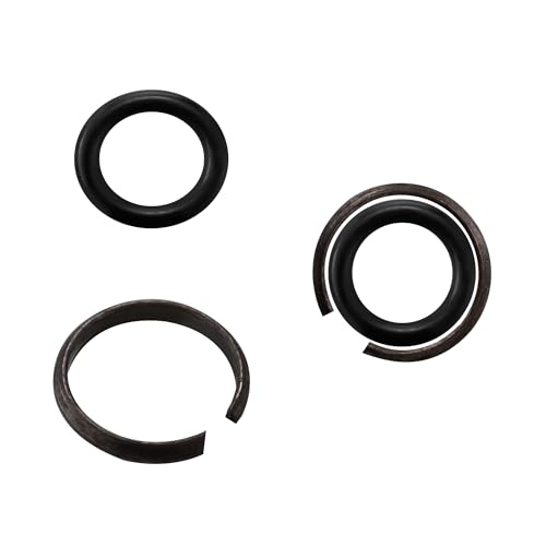10 Packs 1/2" Impact Wrench Socket Retainer Rings with O-ring, Replacement Parts Compatible with IR, Snap-On, Chicago Pneumatic, Florida Pneumatics, and Air Cat Electric and Pneumatic Air Wrench