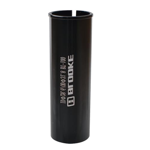Aluminum Alloy Bike Seatpost Shock Absorber - Black 28.6mm to 31.8mm Shim