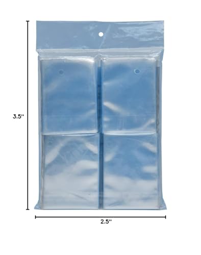 Clear Card Sleeves for Standard Trading Cards - 500 Count