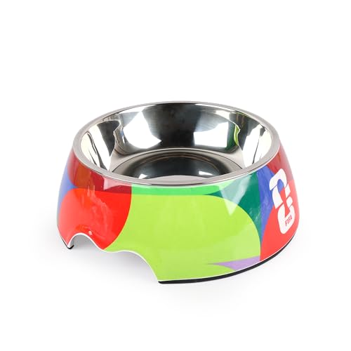 FIFA Stainless Steel Dog Bowl - Non-Slip, 160ML for Small Pets