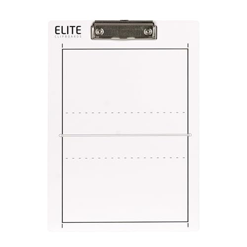 Volleyball Coaching Clipboard - Double-Sided Dry Erase Whiteboard