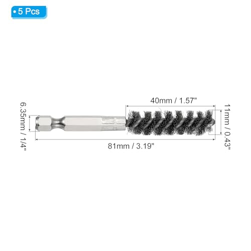 Golf Club Head Hosel Brush Cleaning Tool - Silver 0.43 Inch