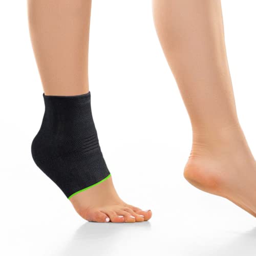 Ankle Compression Sleeve for Plantar Fasciitis Support - Large